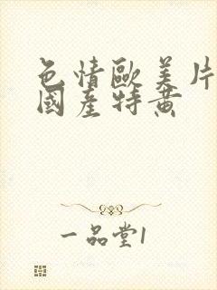 色情欧美片午夜国产特黄