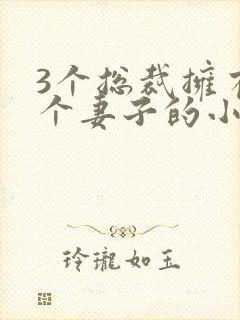 3个总裁拥有一个妻子的小说