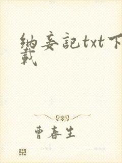 纳妾记txt下载