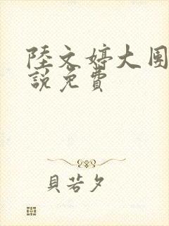 陆文婷大团圆小说免费