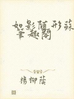 如影随形苏玛丽 笔趣阁封面