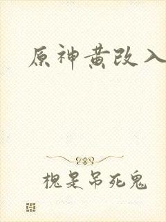 原神黄改入口