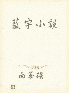 蓝宇小说