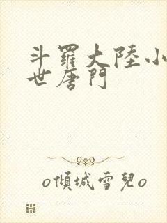 斗罗大陆小说绝世唐门