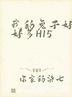 我的兔子好软水好多H15