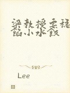 梁教授要稳住肉馅小水饺封面