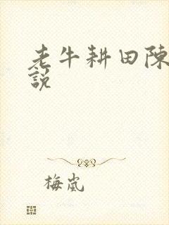 老牛耕田陈雪小说