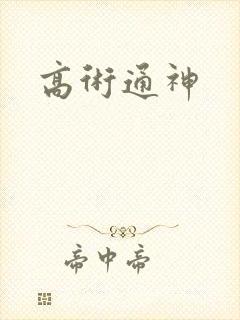 高术通神封面