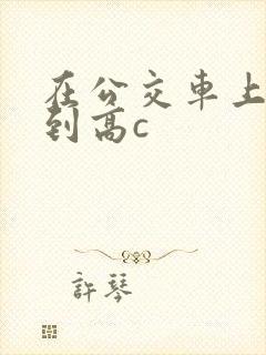 在公交车上被弄到高c