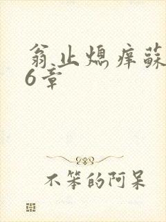 翁止熄痒苏玥第6章