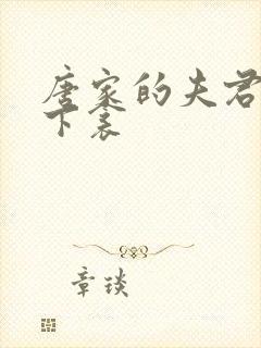 唐家的夫君们帘下衾