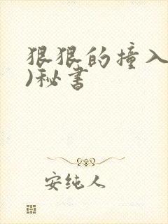 狠狠的撞入(h)秘书