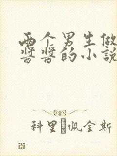 两个男生做酿酿酱酱的小说封面