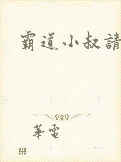 霸道小叔请轻撩