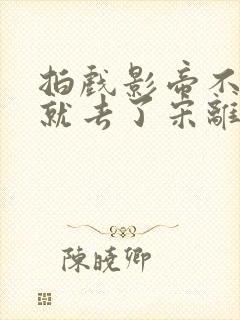 拍戏影帝不小心就去了宋离