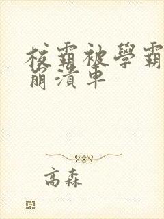 校霸被学霸玩到崩溃车封面