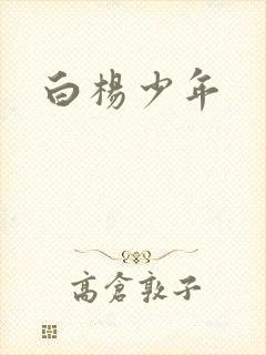 白杨少年