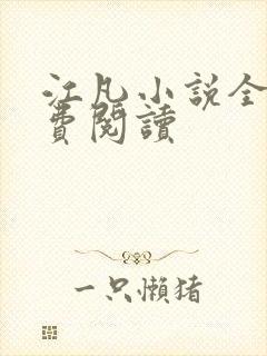 江凡小说全文免费阅读