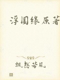 浮图缘原著小说