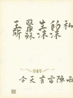 王医生的私人诊所苏沫沫封面