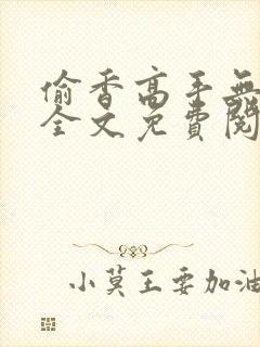 偷香高手无删减全文免费阅读