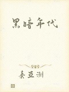 黑暗年代封面