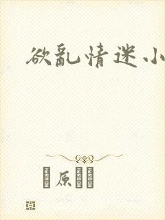 欲乱情迷小说封面