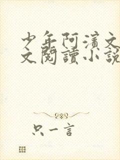 少年阿滨文全全文阅读小说