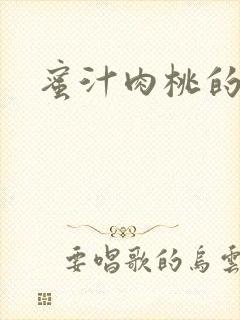 蜜汁肉桃的简介