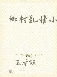 乡村乱情小说