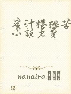 蜜汁樱桃苦咖啡小说免费