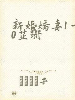 新婚娇妻1一40芷珊封面