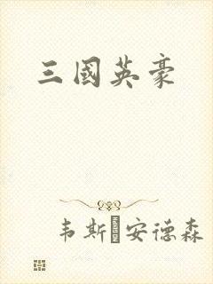 三国英豪封面