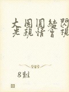 大团圆结闪闪发光亲情会视频封面