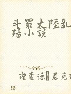 斗罗大陆乱世浮殇小说封面