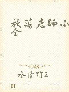 放荡老师小说大全