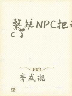 系统NPC把我c了封面