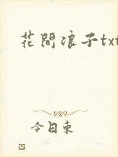 花间浪子txt