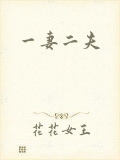 一妻二夫