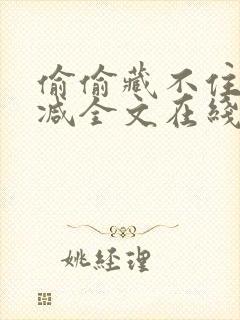 偷偷藏不住无删减全文在线阅读封面