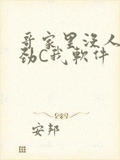 哥家里没人使点劲C我软件