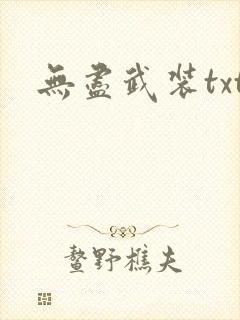 无尽武装txt封面