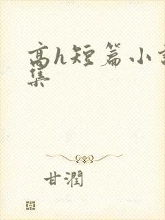 高h短篇小说合集封面