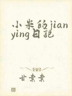 小米的jianying日记