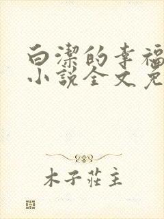 白洁的幸福生活小说全文免费笔趣阁阅读封面