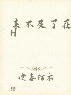 来不及了在车CH封面