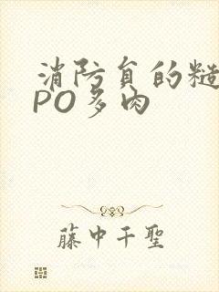 消防员的糙汉文PO多肉