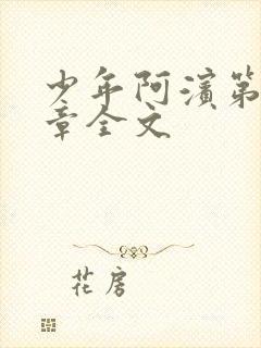 少年阿滨第13章全文