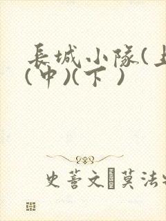 长城小队(上)(中)(下 )