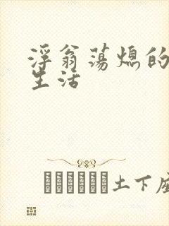 浮翁荡熄的幸福生活